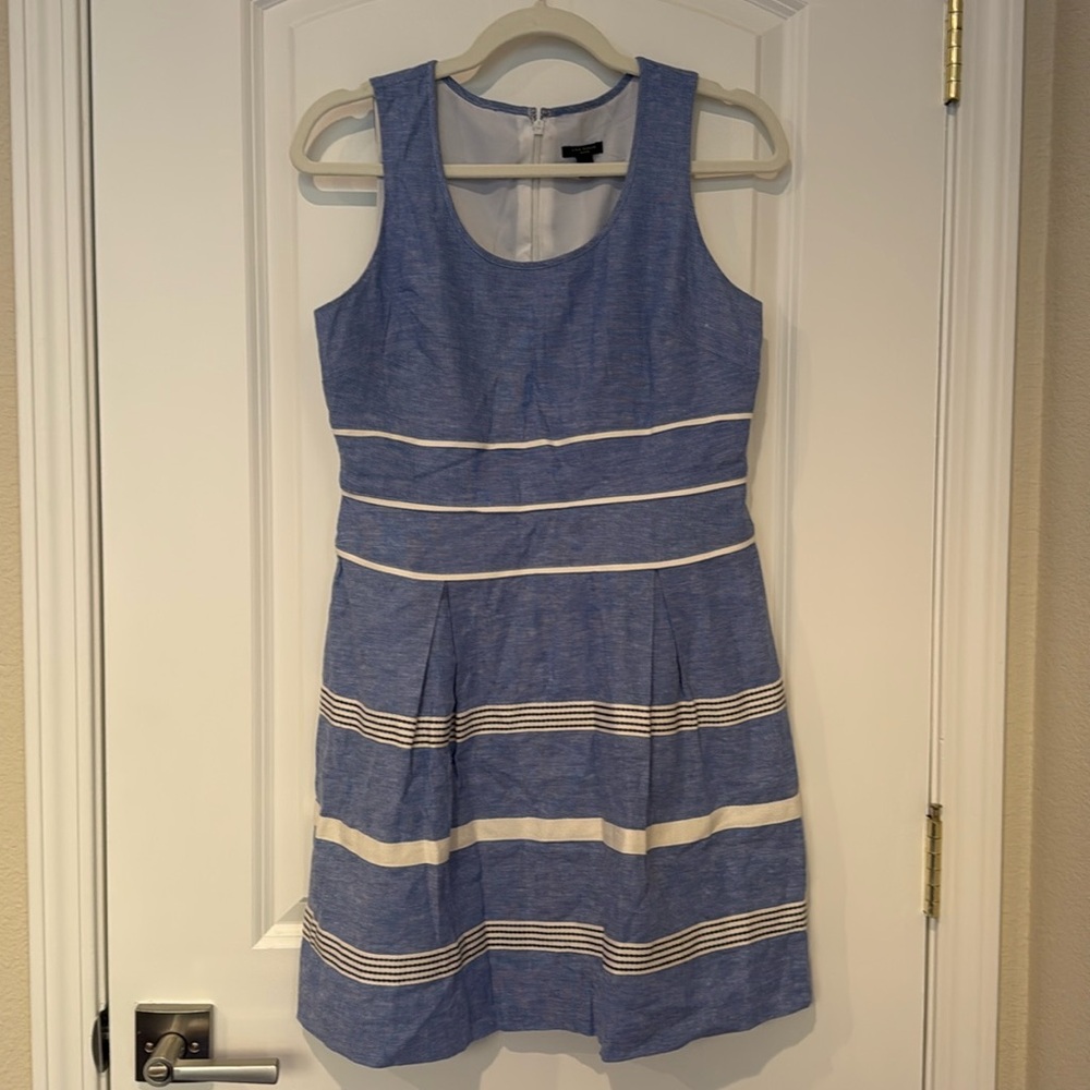 Ann Taylor Denim Colored Summer Dress